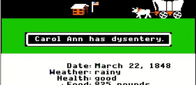 “You have died of dysentery,” and what the Oregon Trail video game still teaches us about health